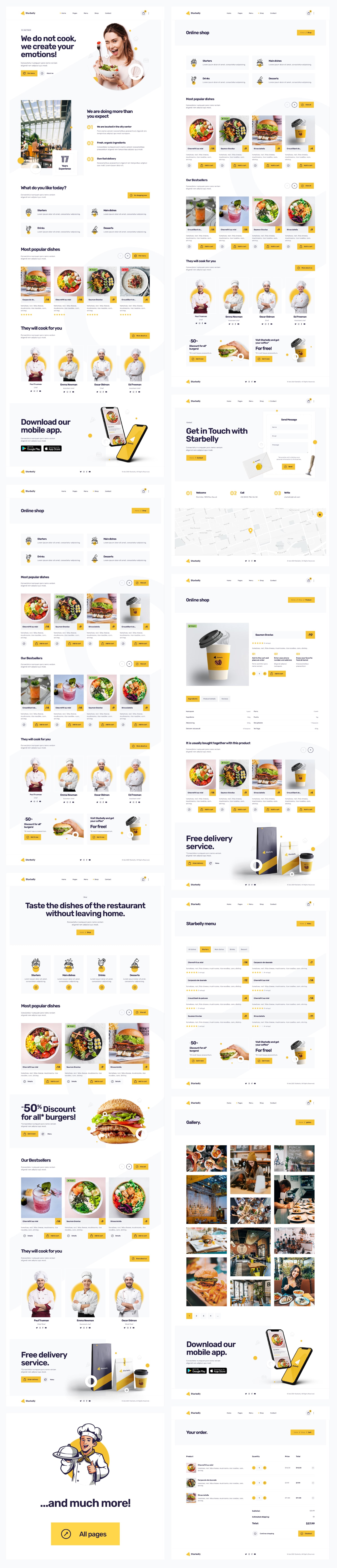 Restaurant Cafe React NextJS Theme