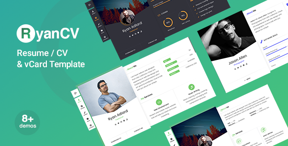 Ryan - CV Resume HTML5 Template