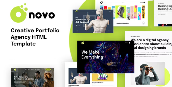 Onovo – Creative Portfolio Agency HTML5 Template