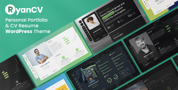 RyanCV WordPress Theme