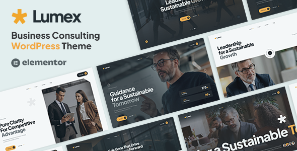 Lumex – Business Consulting WordPress Theme